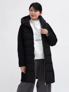 フェイクファーフードロングコート - MEDOC original - SCOTCLUB