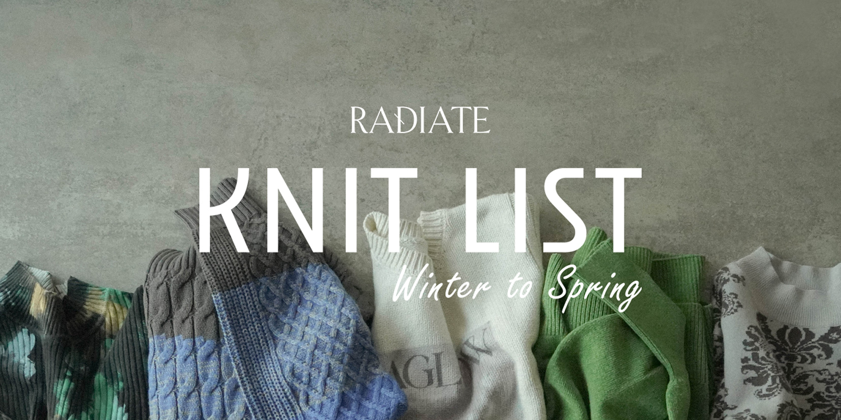 RADIATE｜YAMADAYA STORE