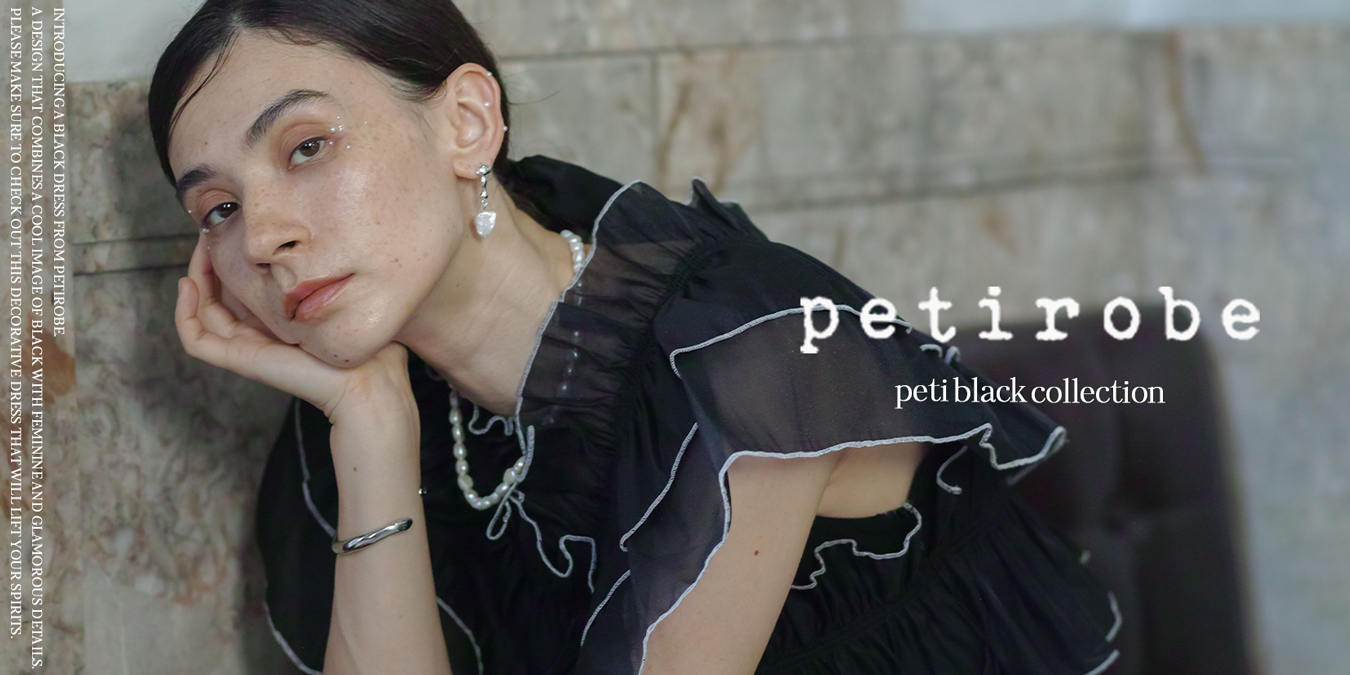 SALE✩.*˚スコットクラブ系列 Petirobe バックリボン ワンピース バックリボンスリットワンピース / Back Ribbon Slit One-Piece
