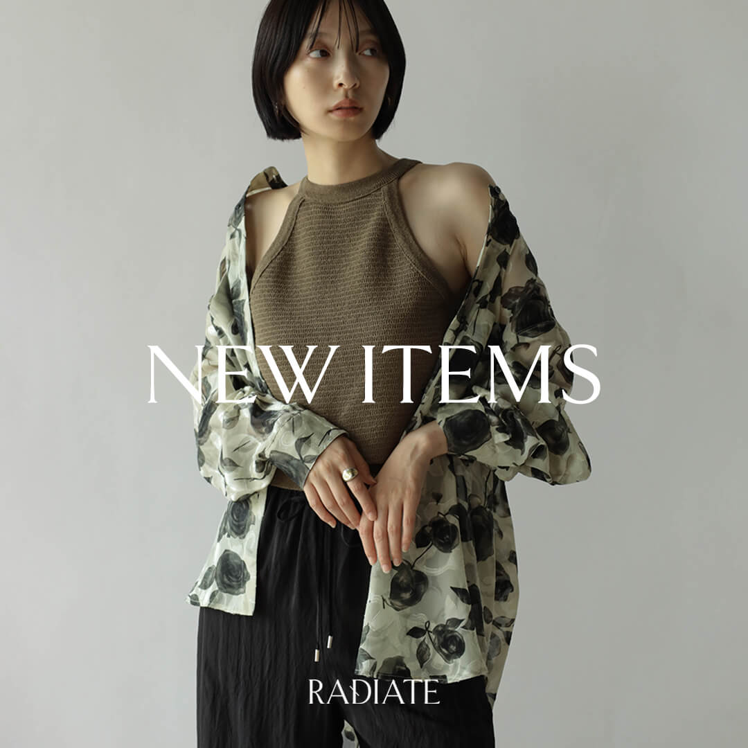 特価☆2025新作　新品　RADIATE ヤマダヤ　アシメヘムドロストロゴT 2025夏新品 RADIATE×Ordinary ヤマダヤ サイドドロストロゴT