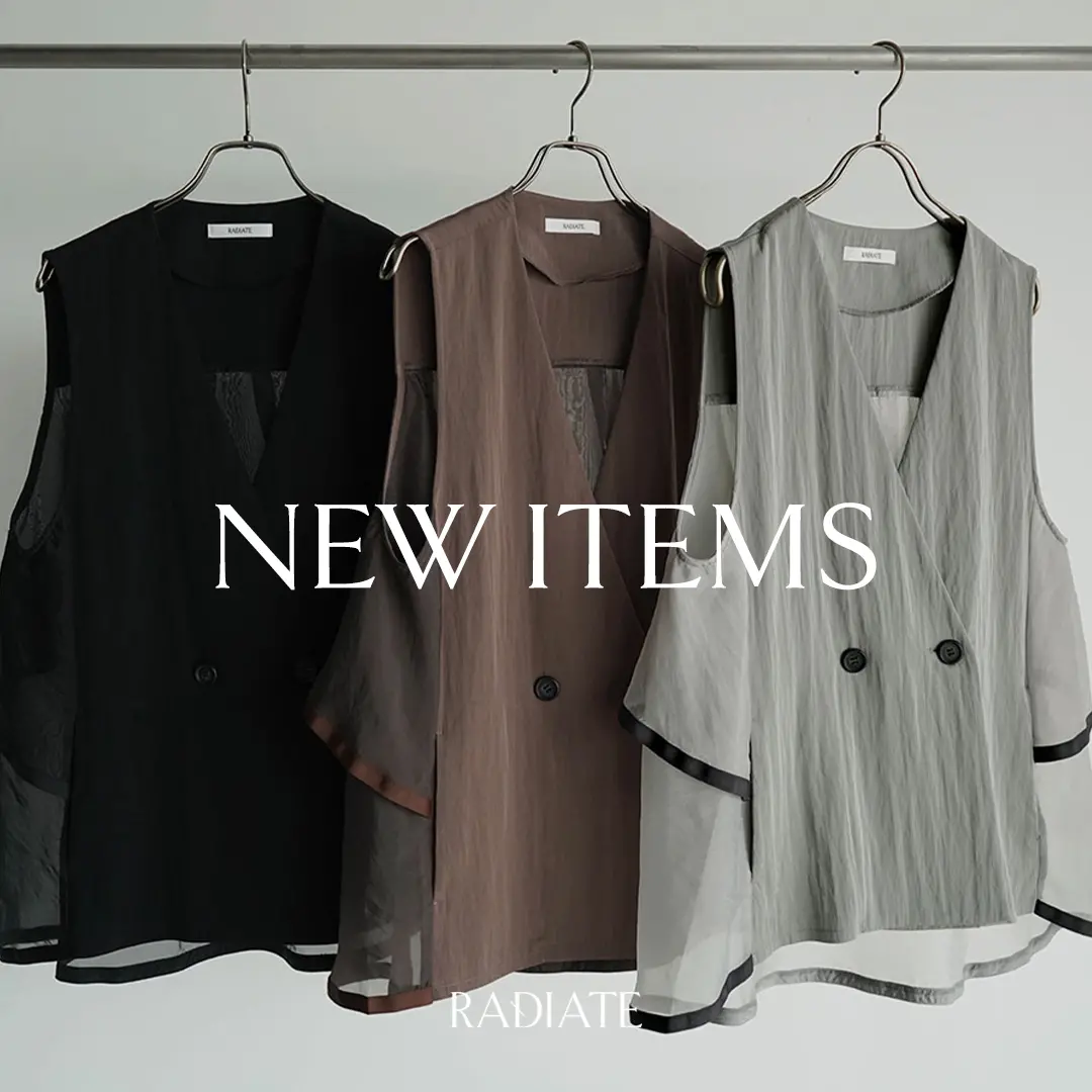 ヤマダヤ　RADIATE テラードジレ GILET LIST - ｜YAMADAYA STORE